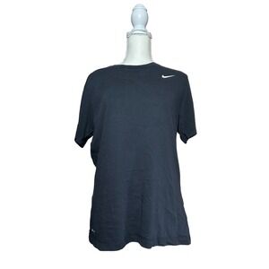 Nike Dri-Fit Black Short‎ Sleeve T-Shirt The Nike Tee Men's Size M